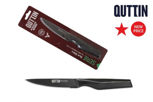 Faca De Carne 11cm Black Edition — referência QT-731004