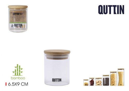 Pote Vidrio 6.5x9cm Quttin