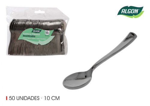 Conjunto50 Colher De Prova De Prata 10 Algon — referência BA01054274992