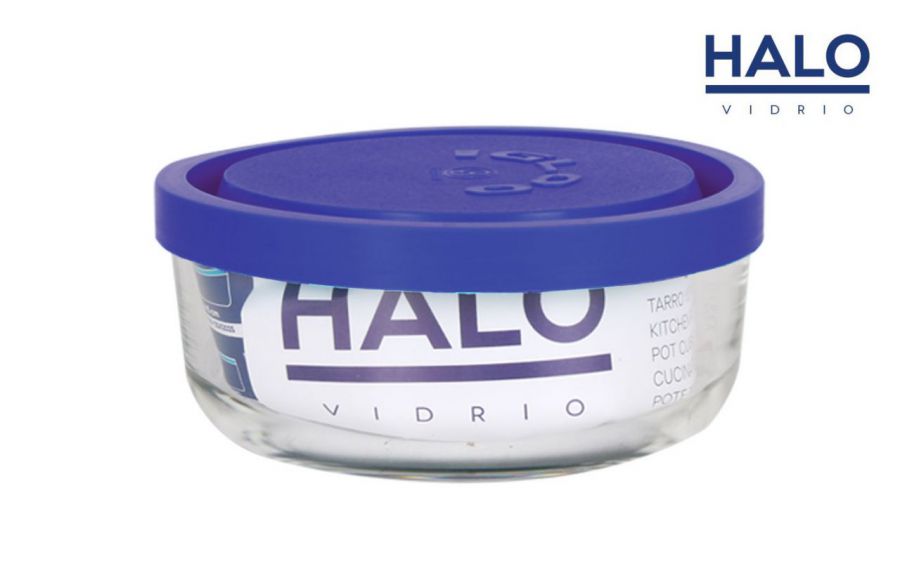 Jarro Hermetico Com Tampa Turquesa 11cm Frige — referência FM-13241525