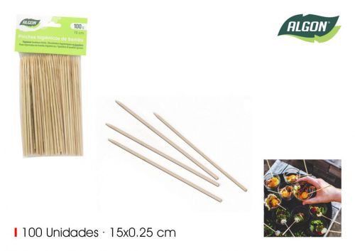 Espetos De Bambu Algon — vista 1