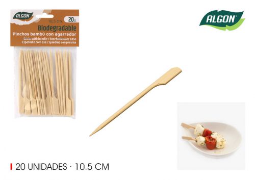 Espetos De Bambu Algon — vista 1