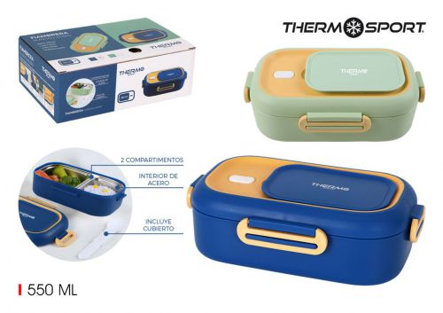 24 Lancheira Termica Rect. Ss Thermosport