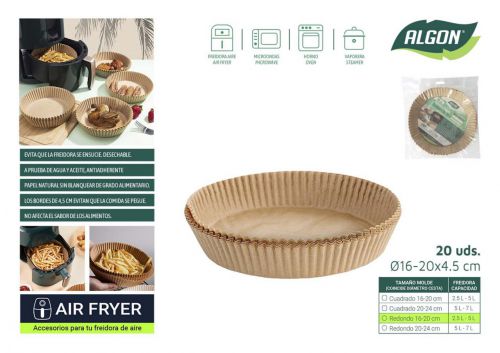 Base De Papel Para Airfryer Algon — vista 1
