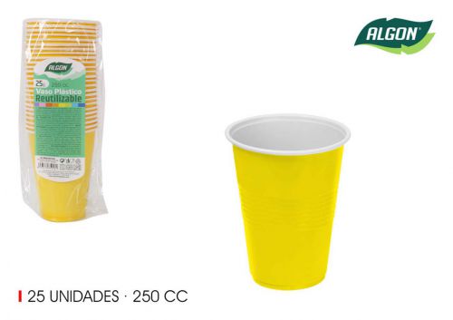 Set Copos Duas Cores Algon — vista 1