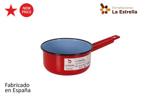 Y Cazo Recto 14cm  Rojo — referência 217110414