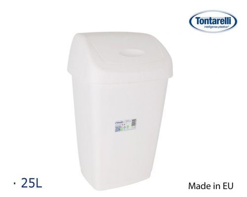 Lixeira De 25 Litros Com Tampa Basculante Aurora — vista 1