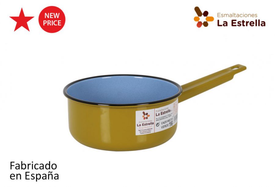 Y Cazo Recto 16cm  Verde