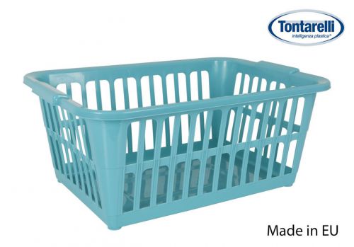 Cesto De Roupa 35l  58x41cm Cl-Ssico Azul — vista 1
