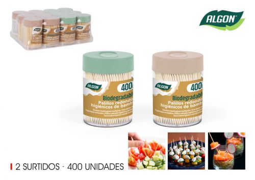 Palitos De Dente Redondos Algon — vista 1
