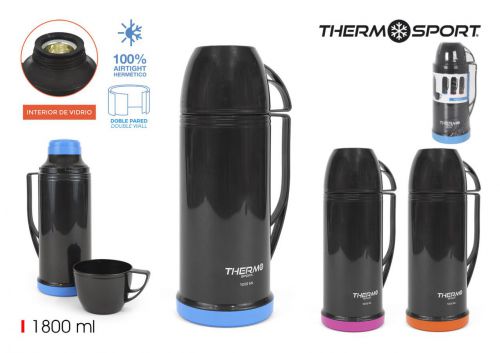 Garrafa Vacuo Plast. C/Copo 180l Thermosport — vista 1
