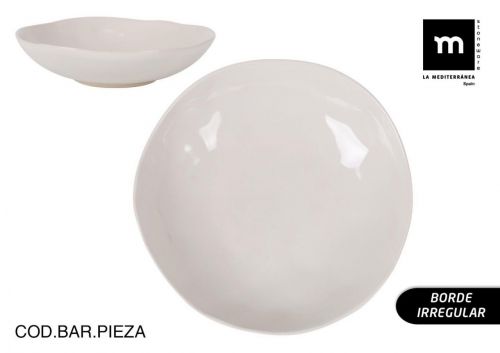 > Prato Fundo 21cm Marfim Ib+rica Brilho — vista 1