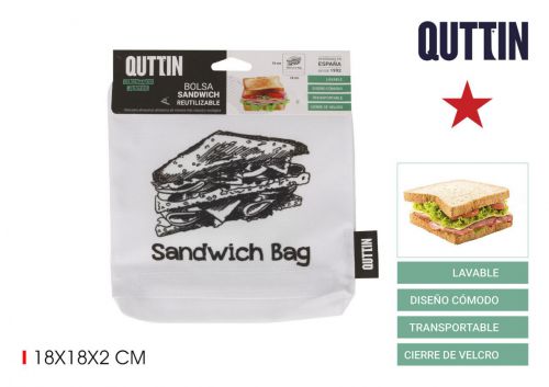 Sacos De Comida Reutilizável Quttin — referência BQ03030574858