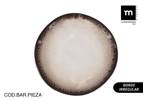 Prato De Sobremesa Barx Ib+rica Gloss De 20 Cm — referência FM-BAR28104