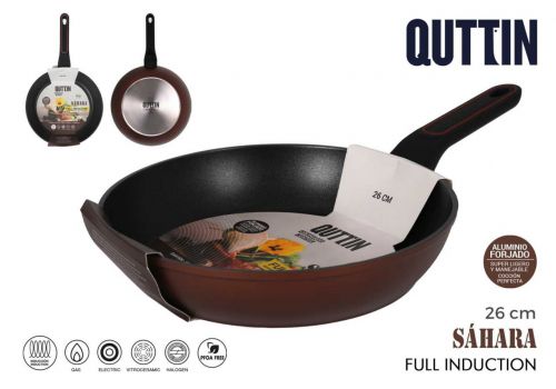 F Sarten 26cm Alum. Forj. M/Soft Full Saha — referência QT-878SH026