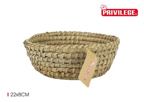 Cesto Conico Vime Redondo  22x8cm  Kor