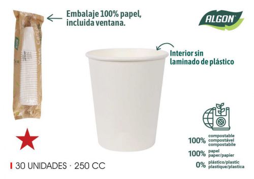 Copo De Papel Algon — vista 1