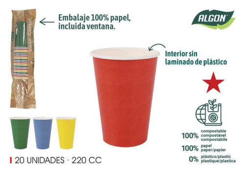 Copo De Papel Algon — referência BA01054076935