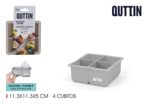 Balde De Gelo De Silicone Flexível Quttin — referência BQ01042876006
