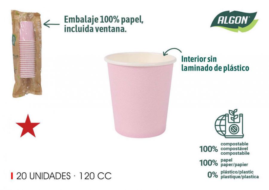 Copo De Papel Algon — referência BA01054076928
