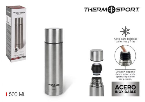 Garrafa Vacuo Inox 500ml Thermosport
