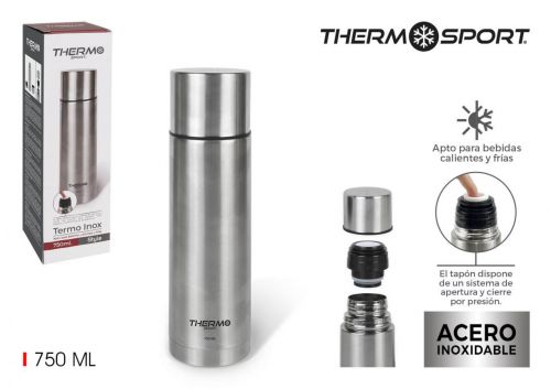 Garrafa Vacuo Inox 750ml Thermosport