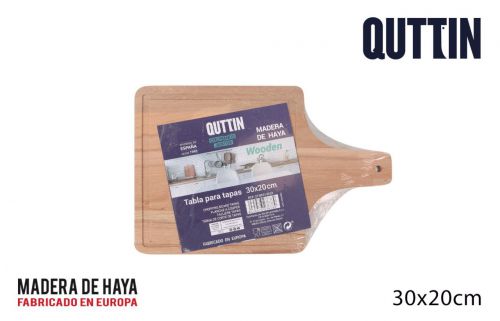 Tabla Tapas 30x20x17cm   Quttin