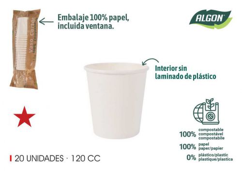 Copo De Papel Algon — referência BA01054076851