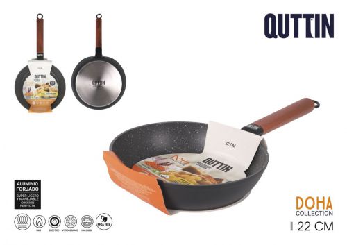 Pan 22cm Alum. Forj. Full Doha Quttin