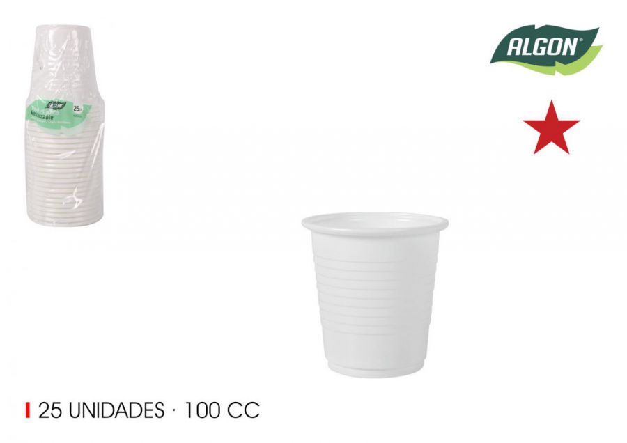 Copo De Cafe 100ml Algon — referência BA01054376246