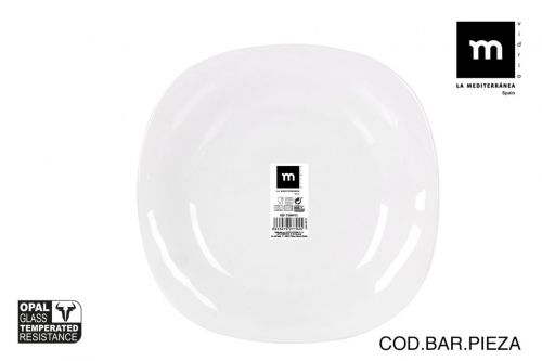 Plato Postre 21.5cm Opal Palaos Md — referência 1116NF10