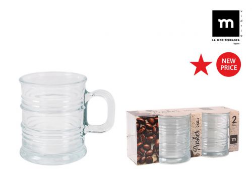 Y Ek Set 2 Tazas Desayuno 260ml Parker Md — vista 1