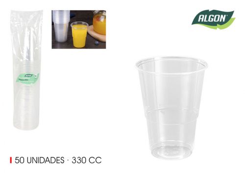 Set Copos Transparentes Algon — referência BA01054376571