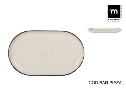 Ek Fonte Oval 25x15x22cm Ring Nórdico Brilha — referência ANL27111