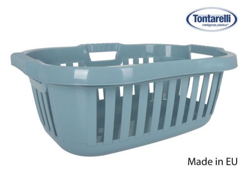 Cesto De Roupa Ergonèmico 50l Hipster Azul