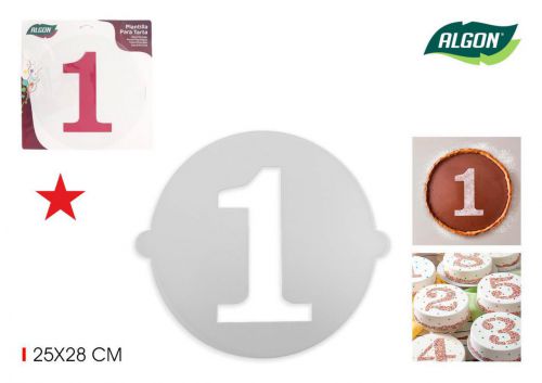 Y Modelo De Bolo De Aniversario N1 Algon — referência BA01029976119