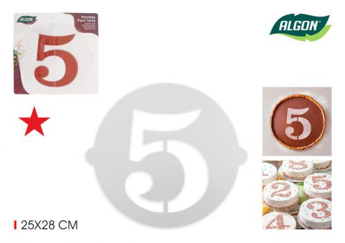 Y Modelo De Bolo De Aniversario N5 Algon — referência BA01029976123