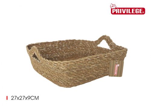 Cesta Conica Mimbre Cuad.c/Asa 27x27x9cmprivilege — referência 36505AC2727