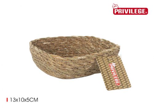 Cesta Mimbre Rectangular  13x10x5cm Privilege — vista 1