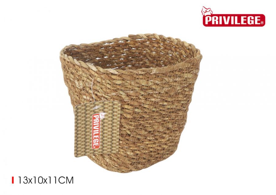 Cesta Mimbre Rectangular  13x10x11cm Privilege