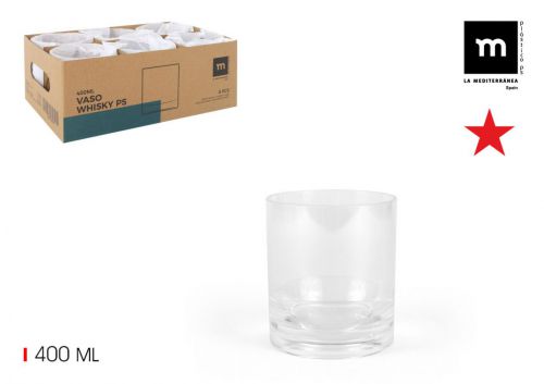 Copo De Whisky 400ml Ps La Mediterranea — vista 1