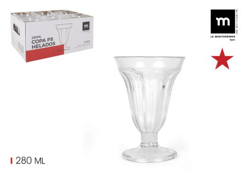 Copo De Sorvete 280ml Ps La Mediterranea — vista 1