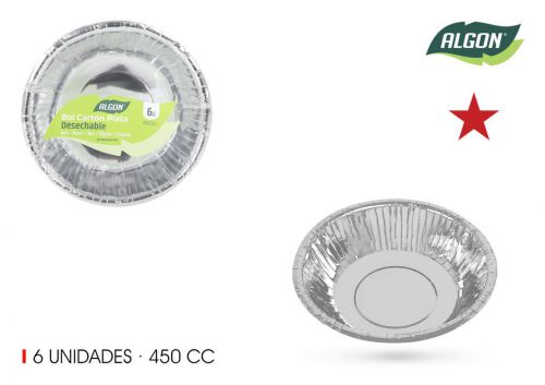 Set6 Taca De Cartao Prateada 450cc Algon — referência BA01054077002