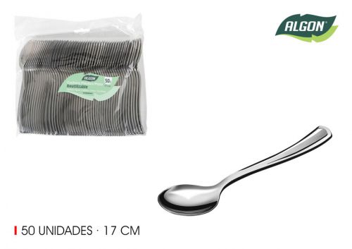 Colher De Prata Grande Algon