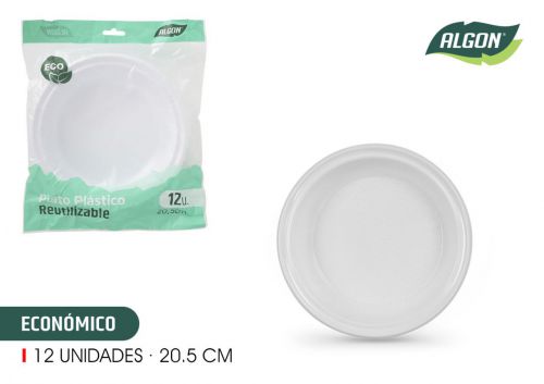 Prato De Plastico Algon Algon — referência BA01054376592