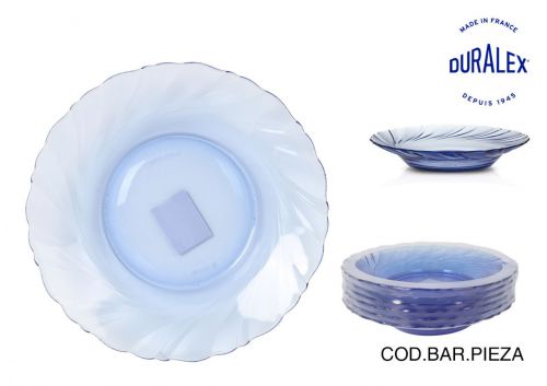 Plato Hondo 21.5cm Marine Beau Rivage