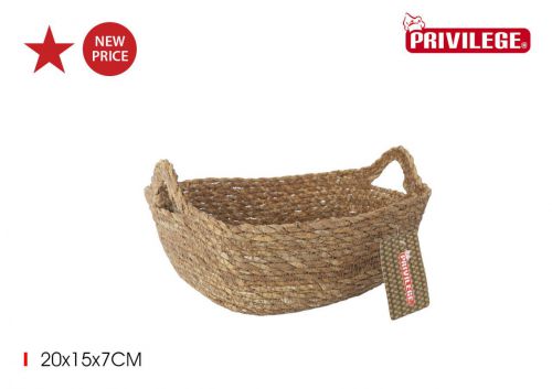 Y Prb Cesta Conica Mimbre Rec.c/Asa 20x15x7cm — referência 36505AS2015