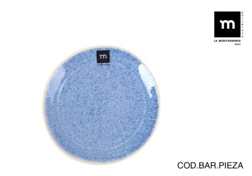 Prato Da Sobremesa 166cm Calobra Azul — referência 4110103B