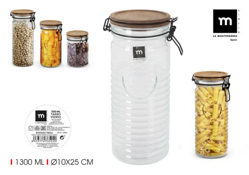 Jarra De Vidro La Mediterranea — referência BY03030176524