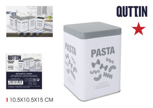 Recipiente Metalico Para Cozinha Quttin — vista 1